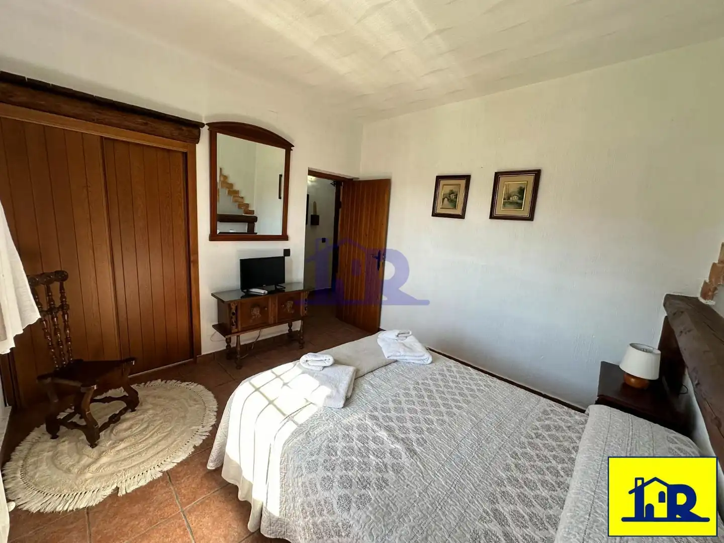Bedroom of Houses for sale in Villar de Olalla  with Heating, Terrace and Storage room