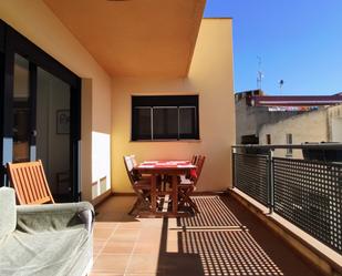 Terrasse von Einfamilien-Reihenhaus zum verkauf in Montblanc mit Terrasse und Balkon