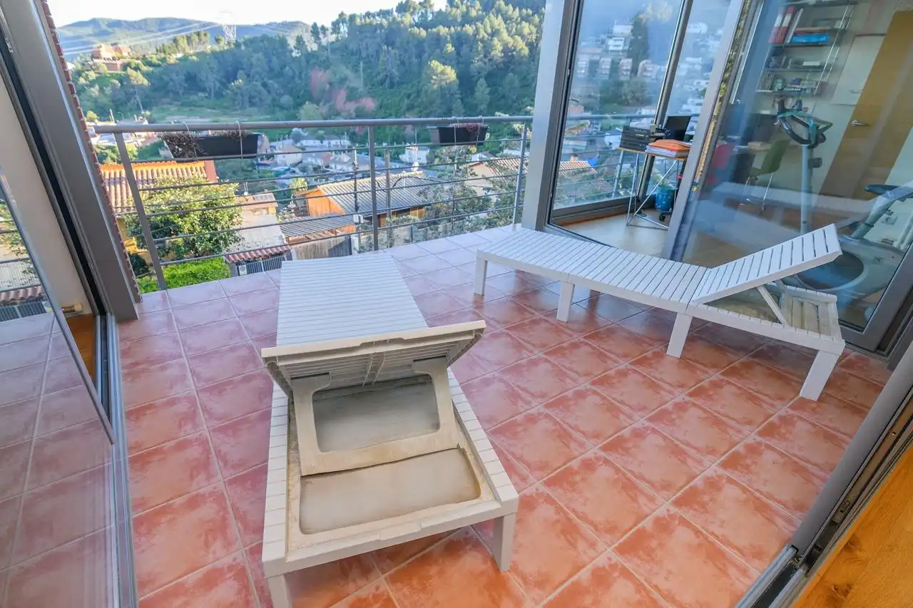 Terraza de Casa o chalet en venta en Vallirana con Aire acondicionado y Balcón