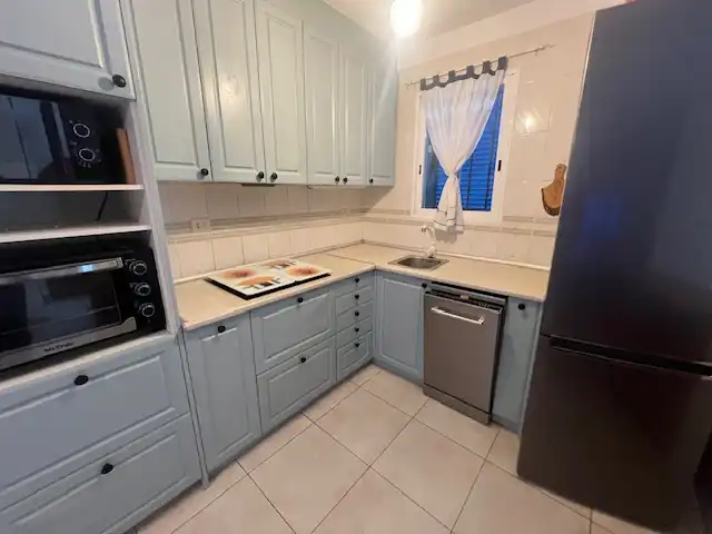 Cocina de Casa adosada en venta en Peñíscola / Peníscola con Terraza, Trastero y Amueblado