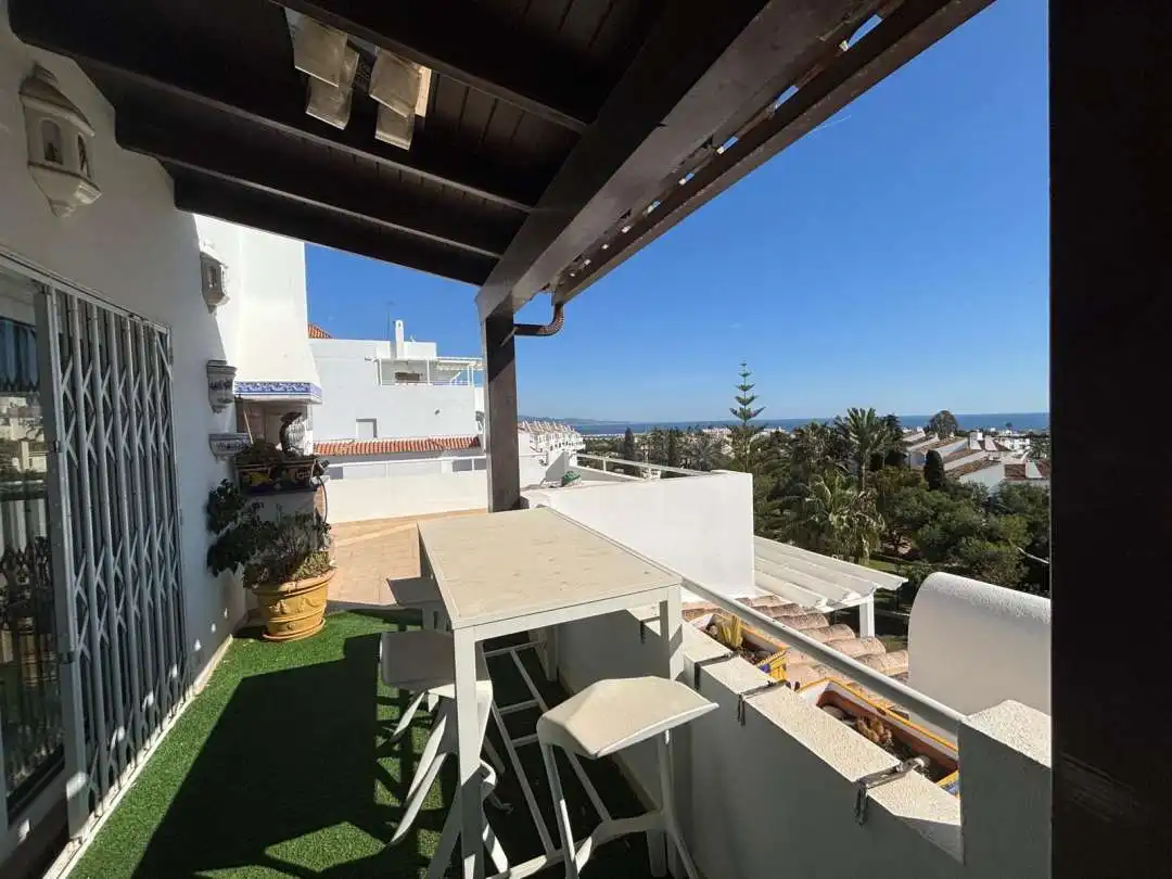 Terrace of Flat for rent in Marbella  with Private garden and Terrace
