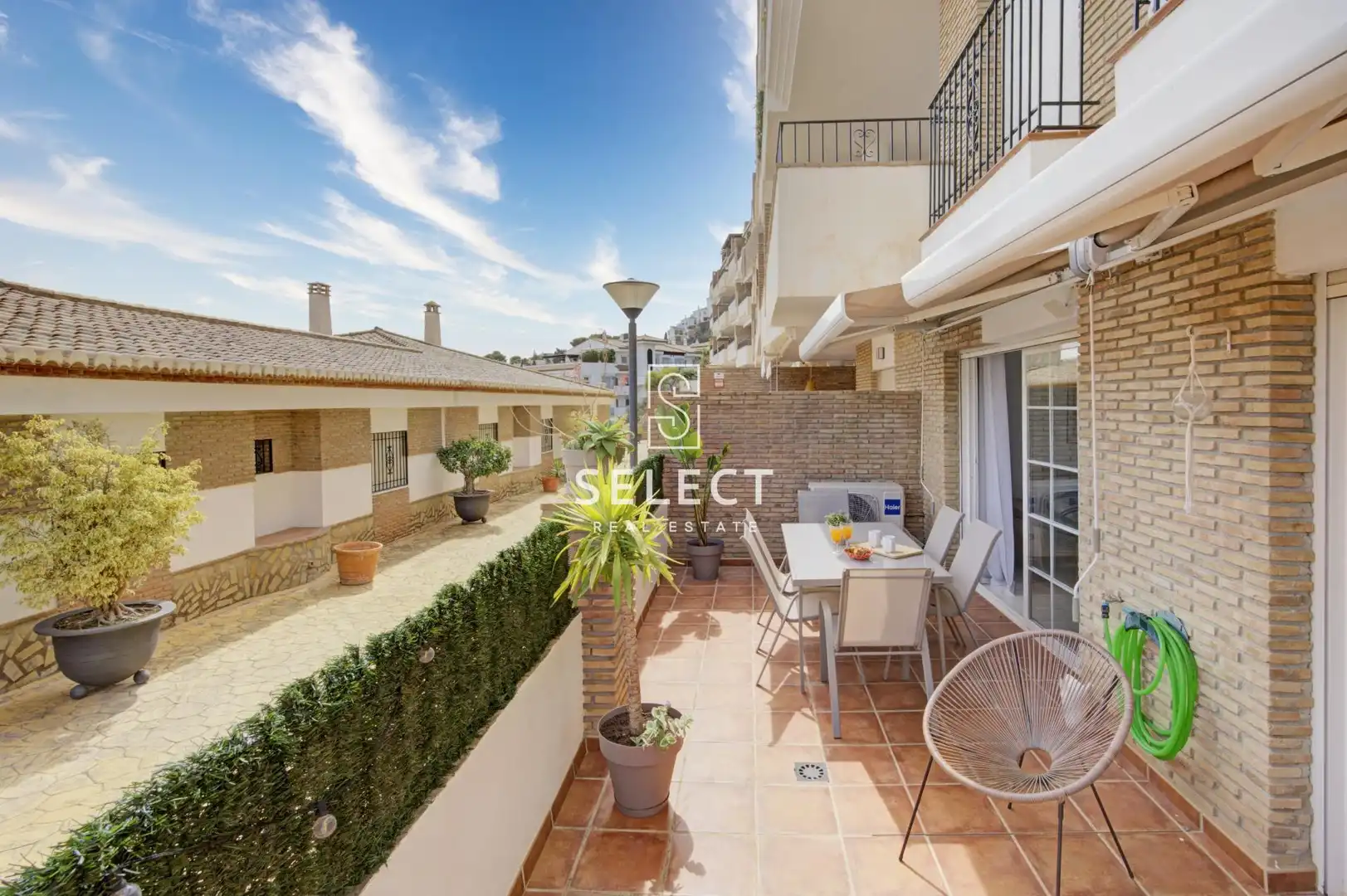 Terraza de Apartamento en venta en Almuñécar con Aire acondicionado, Calefacción y Jardín privado