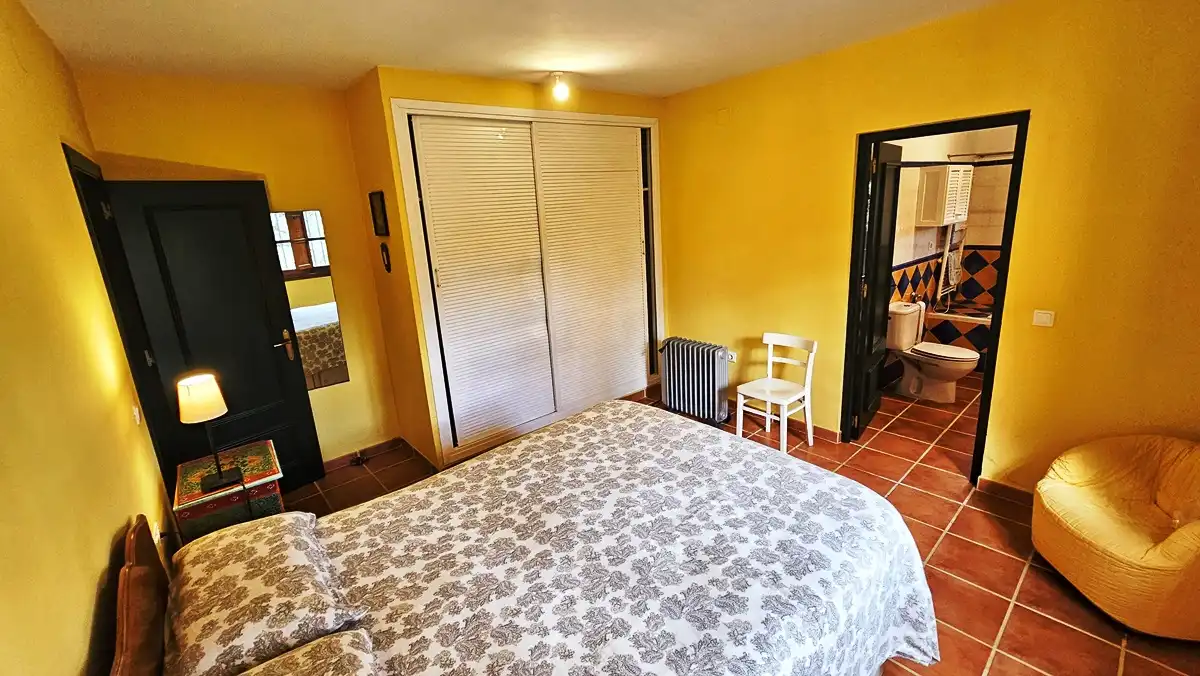 Habitación de Finca rústica en venta en Cortegana con Jardín privado, Terraza y Piscina