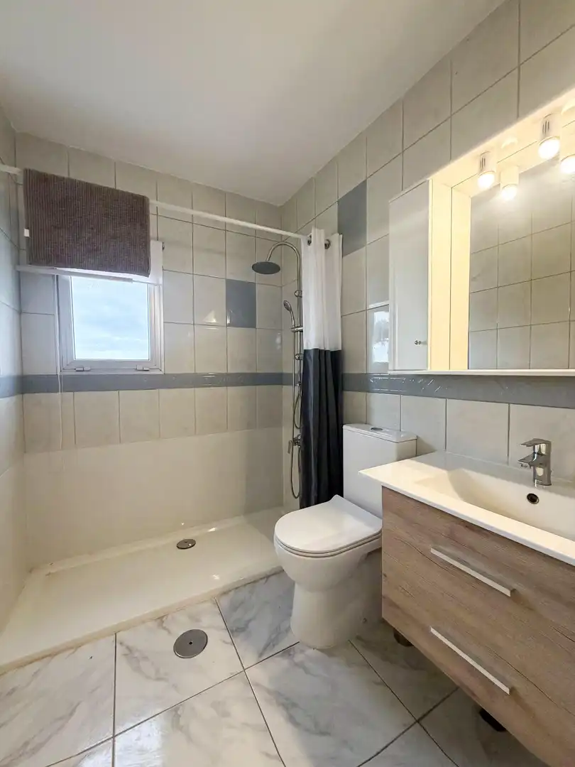 Baño de Ático de alquiler en San Bartolomé de Tirajana con Jardín privado, Terraza y Amueblado