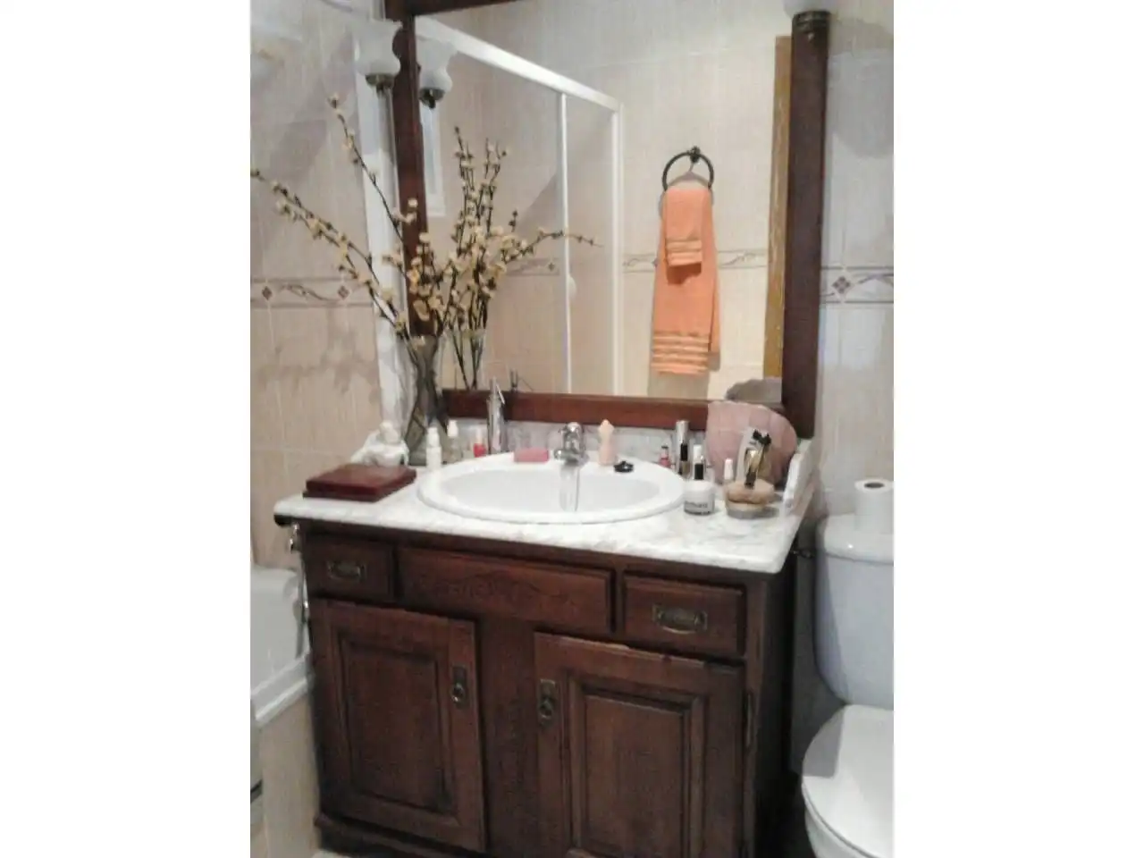 Baño de Casa adosada en venta en Badajoz con Aire acondicionado y Terraza
