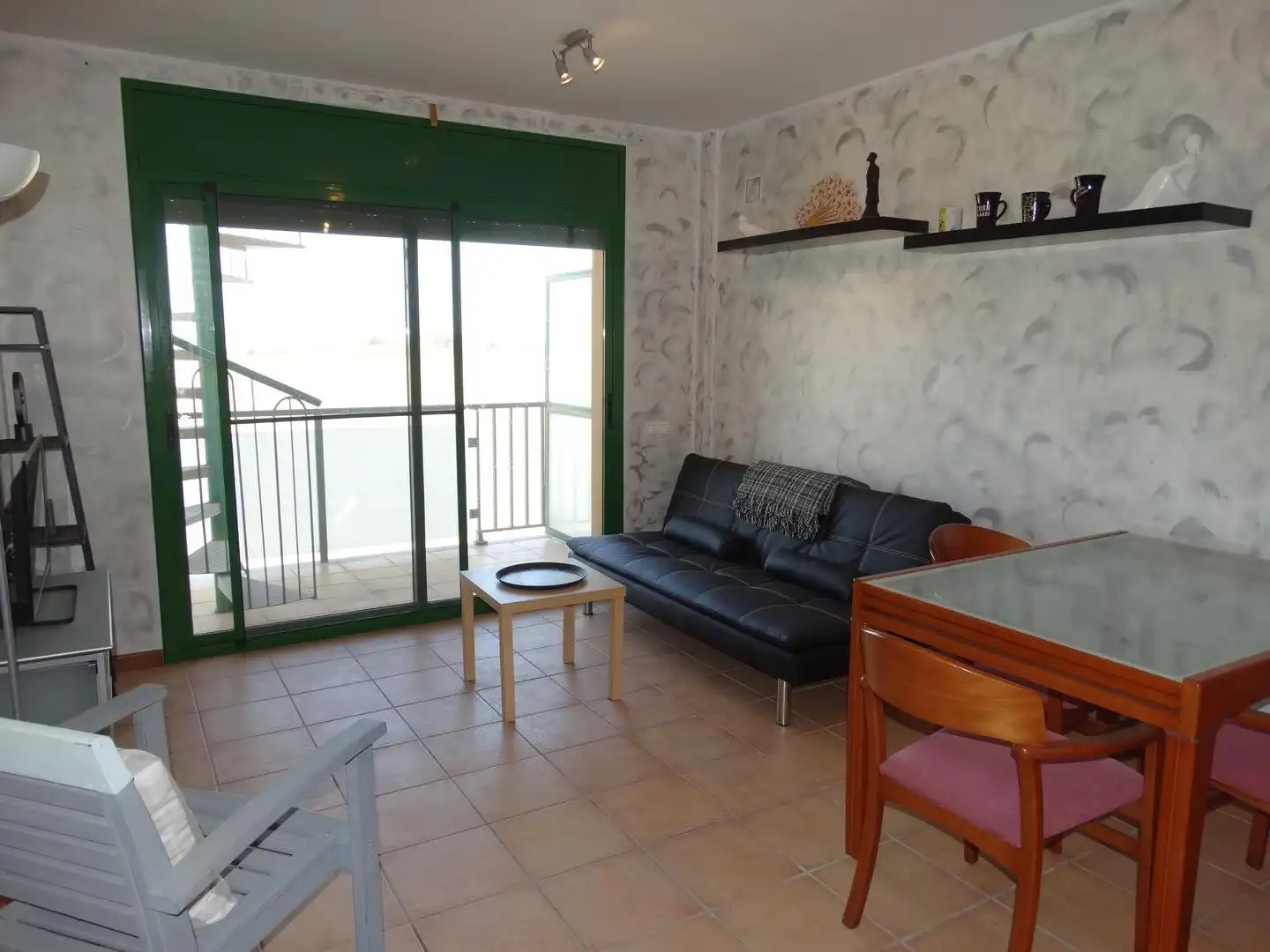 Living room of Apartments for sale in Amposta  with Air Conditioner, Heating and Terrace