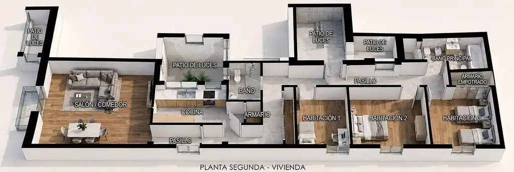 Appartamento con terrazza in vendita a Calle de Alonso de Burgos, imagen 23