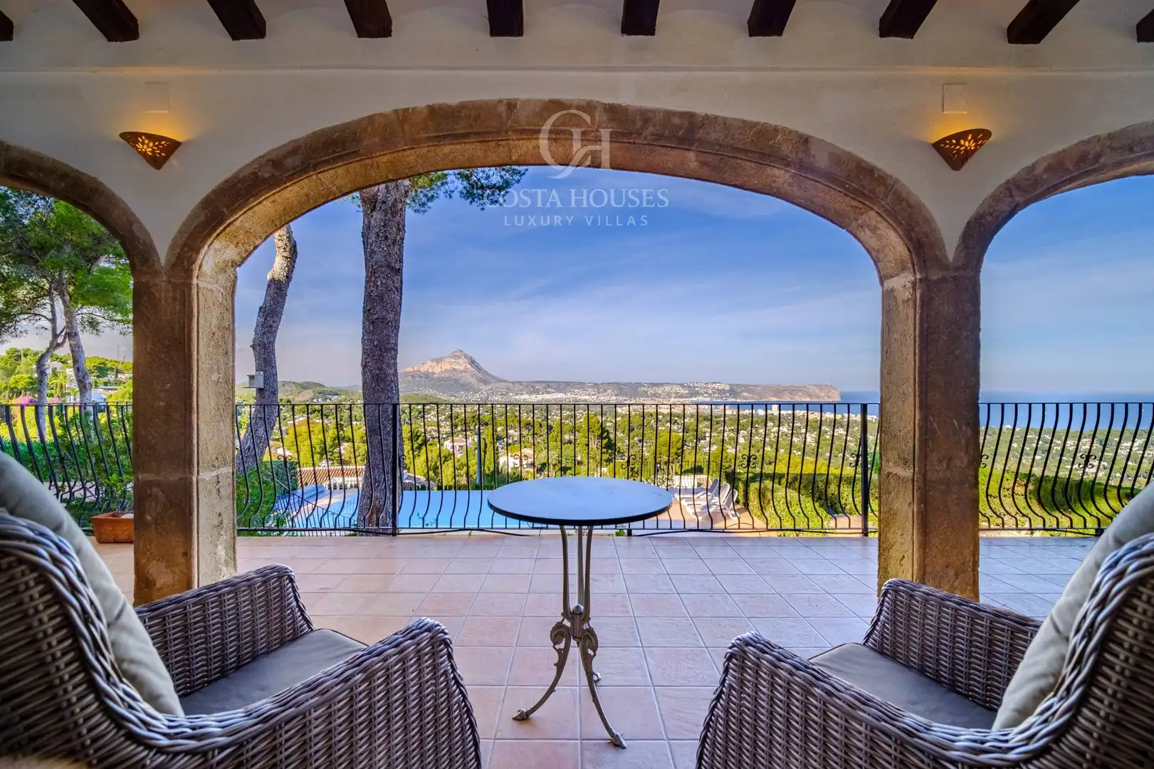 Exterior view of Houses for sale in Jávea / Xàbia  with Air Conditioner, Private garden and Terrace