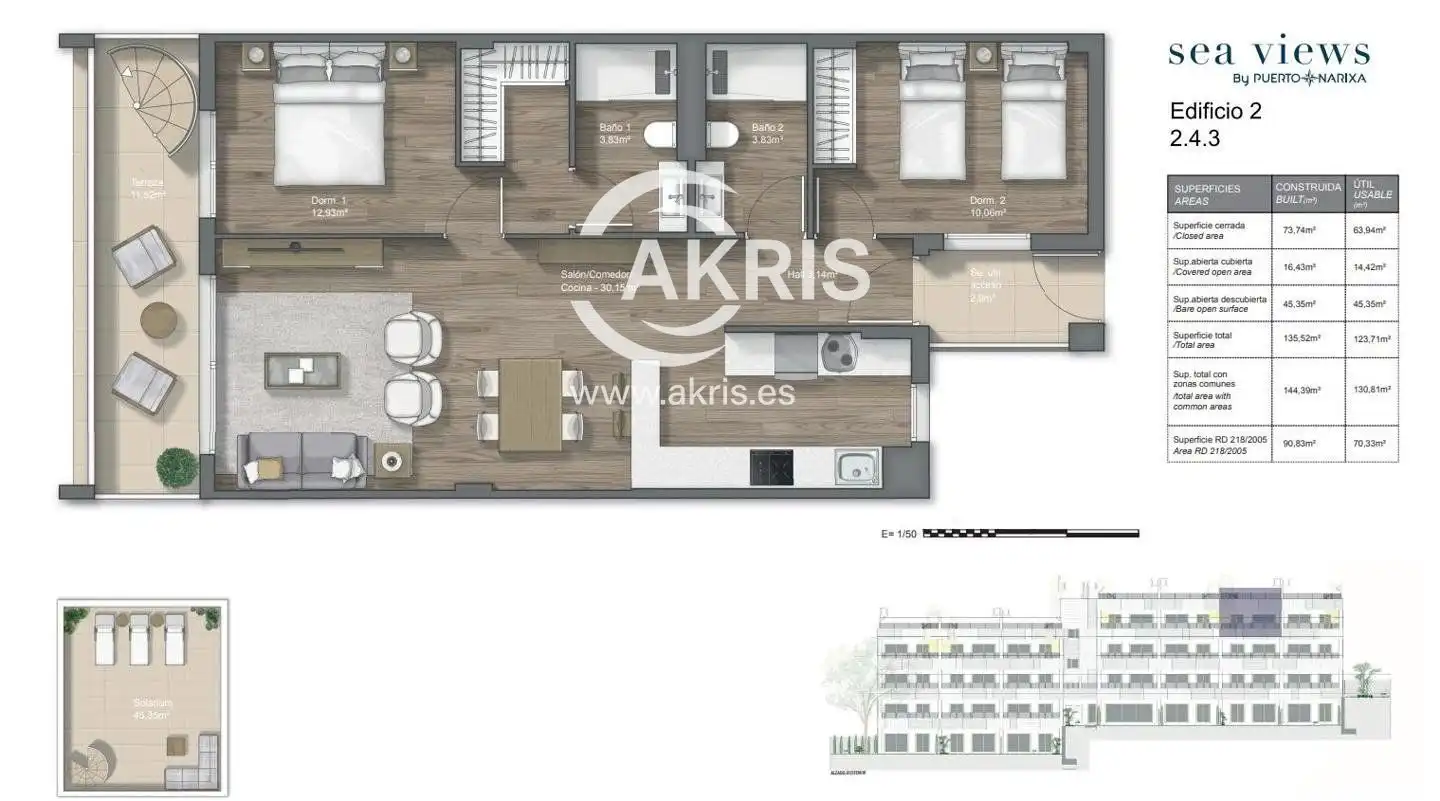 Flat for sale in Pago Cerro Lagos, Torrox Pueblo