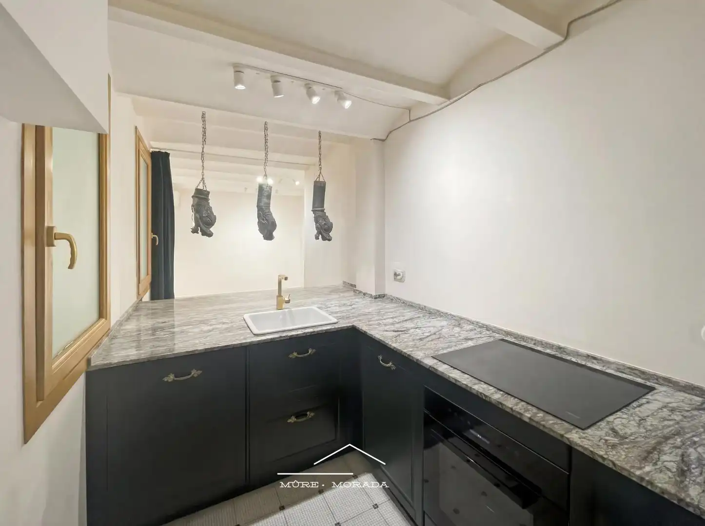 Kitchen of Lofts for rent in Barcelona  with Air Conditioner, Private garden and Furnished