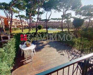 Garten von Einfamilien-Reihenhaus miete in Gavà mit Klimaanlage, Terrasse und Balkon