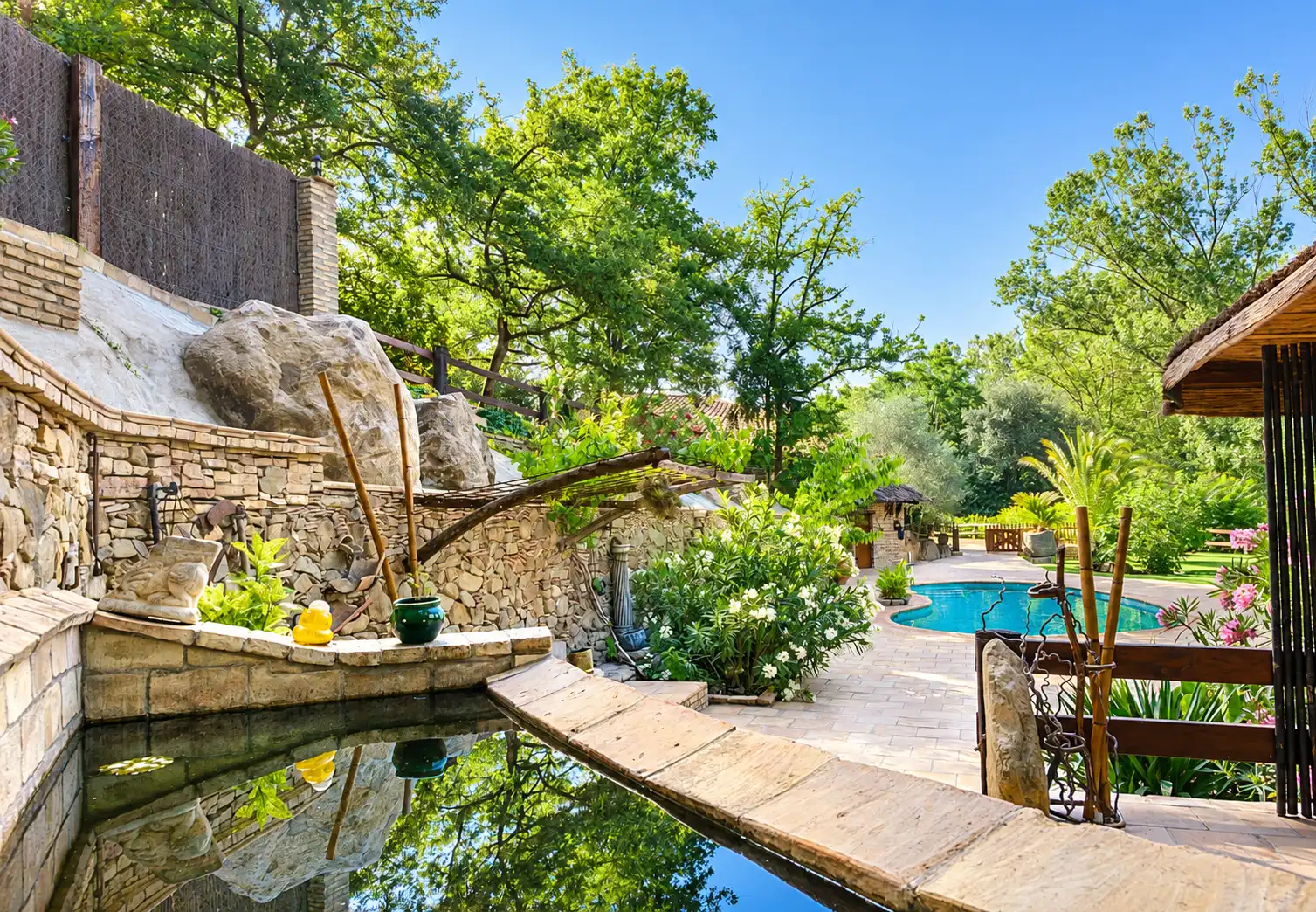 Casa rustica con piscina in vendita a Aiguaviva, imagen 2
