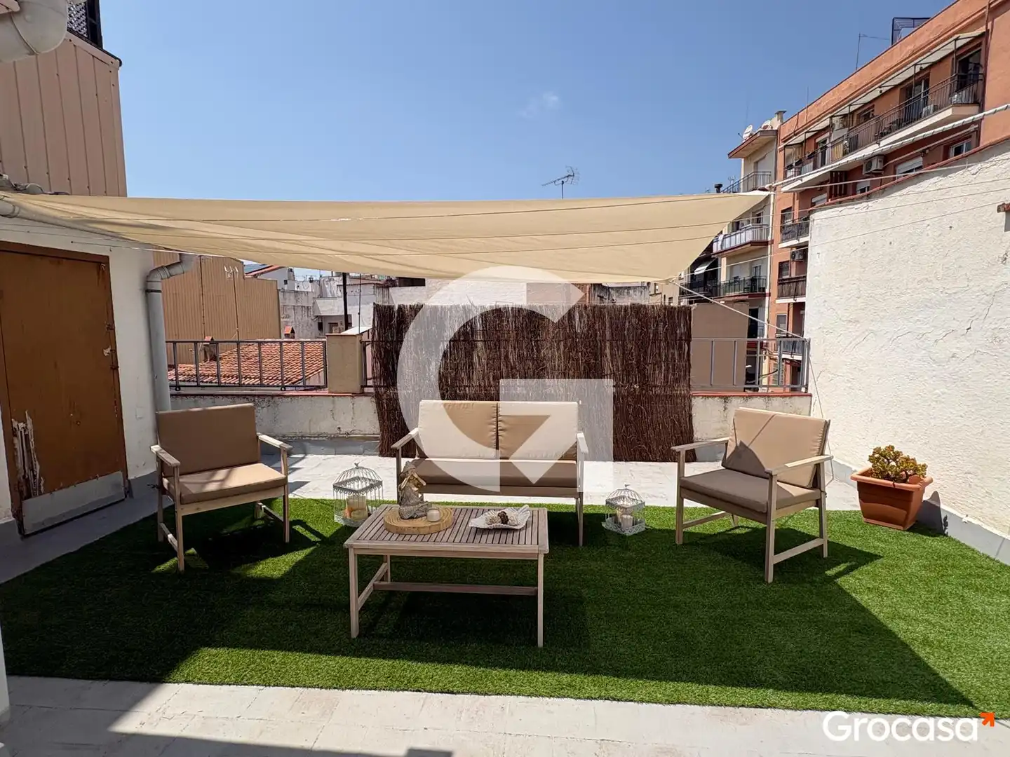 Terrace of Flat for sale in Mataró  with Air Conditioner, Heating and Terrace