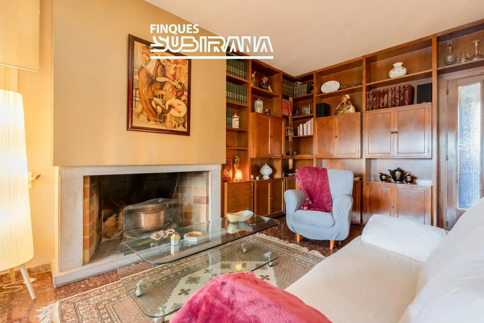 Living room of Houses for sale in Igualada  with Heating, Private garden and Terrace