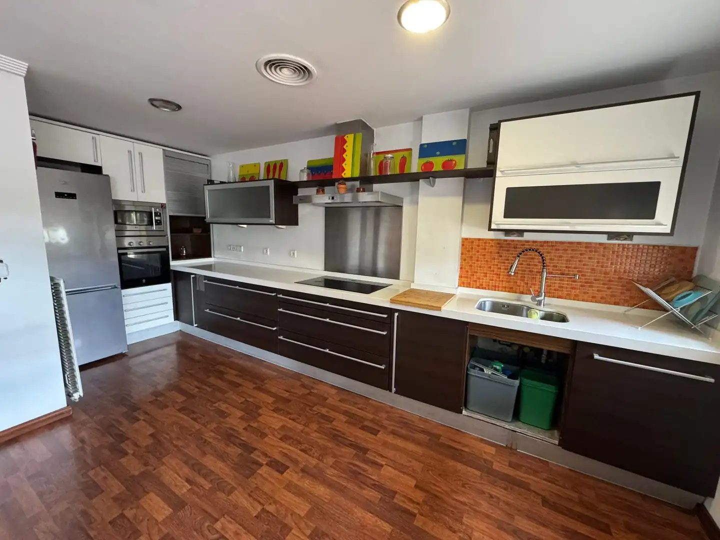 Cocina de Casa adosada en venta en Poblete con Aire acondicionado, Calefacción y Jardín privado
