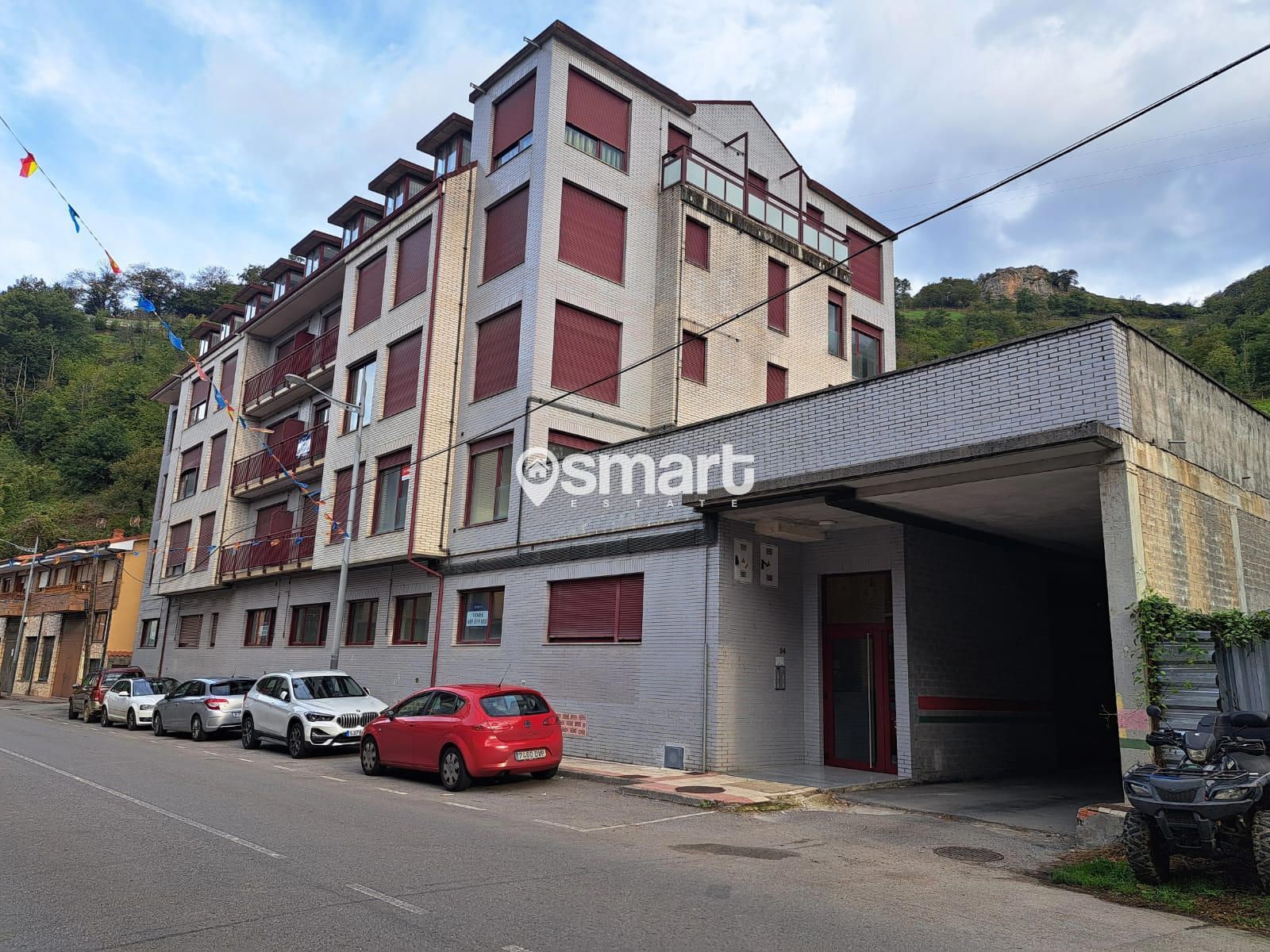 Exterior view of Flat for sale in Aller  with Storage room