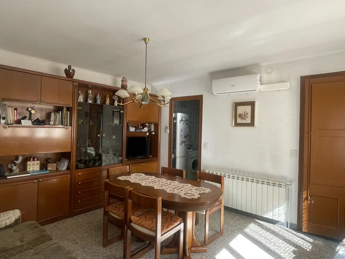 Dining room of Houses for sale in Les Borges Blanques  with Air Conditioner, Heating and Terrace
