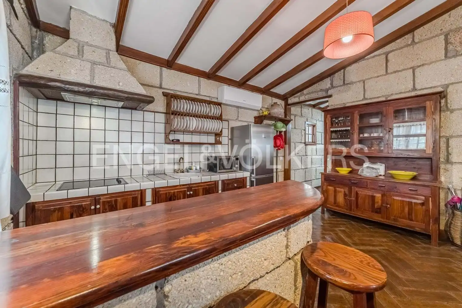 Cuina de Casa o xalet en venda en Granadilla de Abona amb Aire condicionat, Terrassa i Moblat