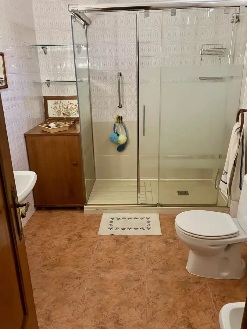 Bathroom of Flat for sale in Palencia  with Heating, Terrace and Storage room