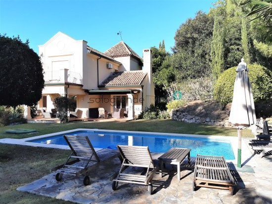 Jardí de Casa o xalet de lloguer en Sotogrande amb Aire condicionat i Moblat