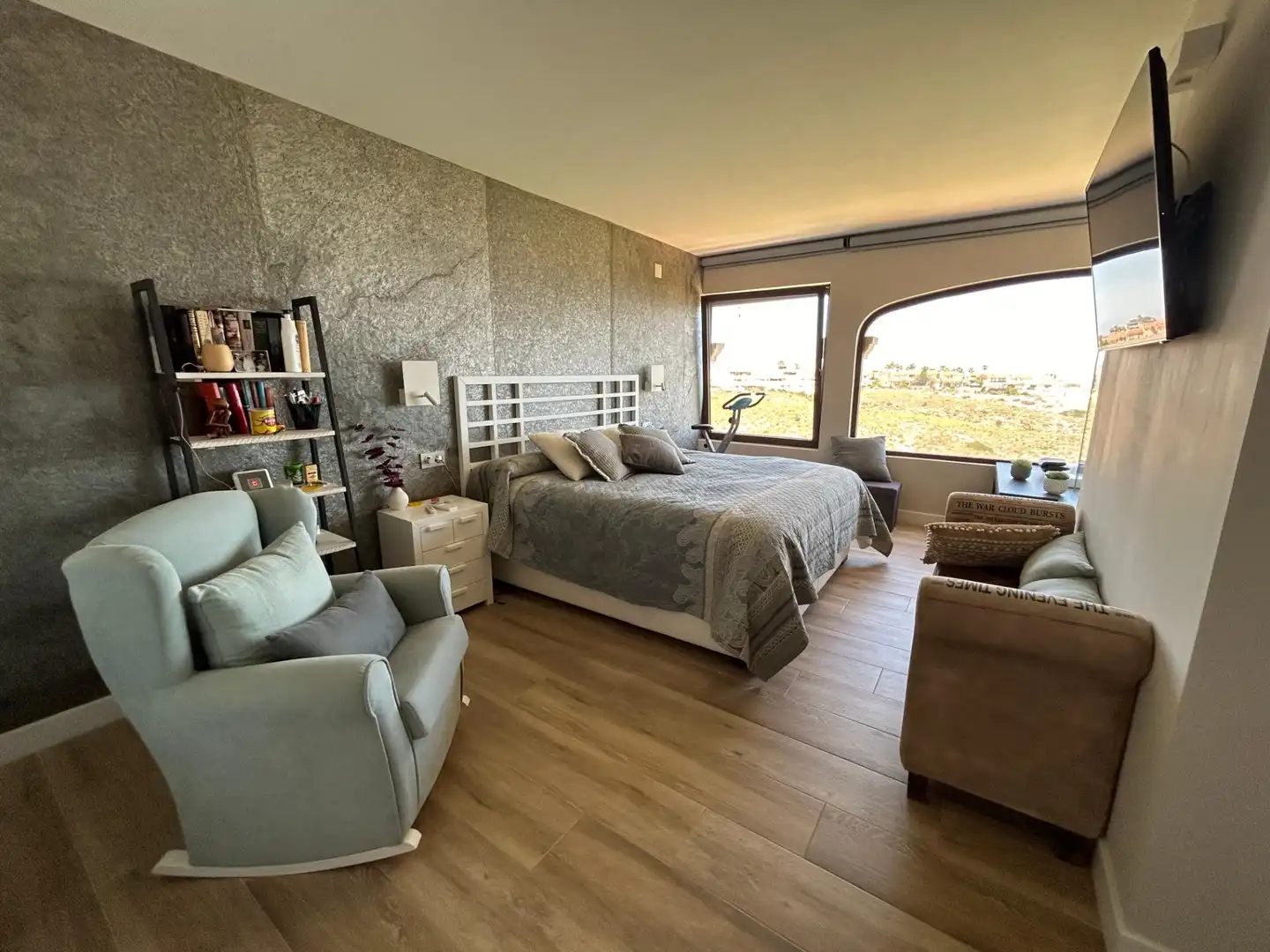 Bedroom of Detached homes for sale in Santa Pola  with Air Conditioner, Heating and Terrace