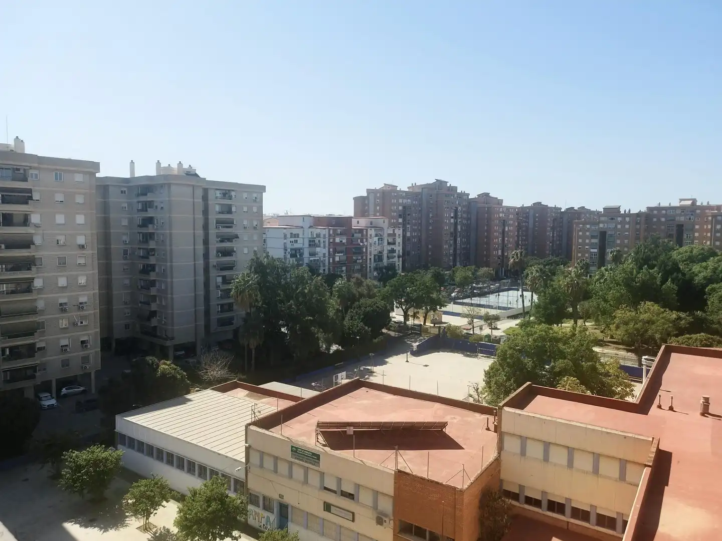 Schlafzimmer von Wohnung zum Verkauf in Málaga mit Klimaanlage und Terrasse
