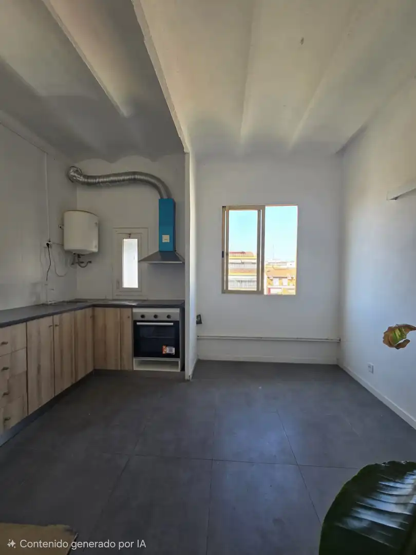 Cocina de Ático en venta en Badalona con Terraza