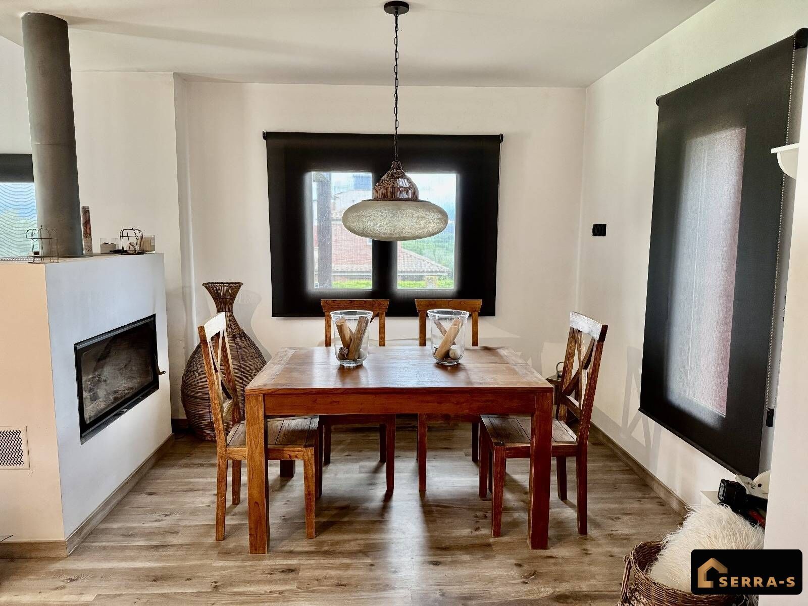 Dining room of House or chalet to rent in Fogars de la Selva  with Air Conditioner, Heating and Private garden