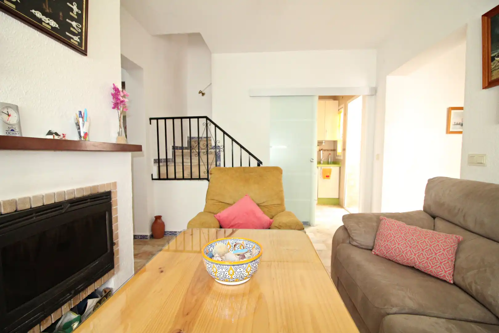 Living room of Detached homes for sale in Mazagón  with Air Conditioner, Terrace and Storage room