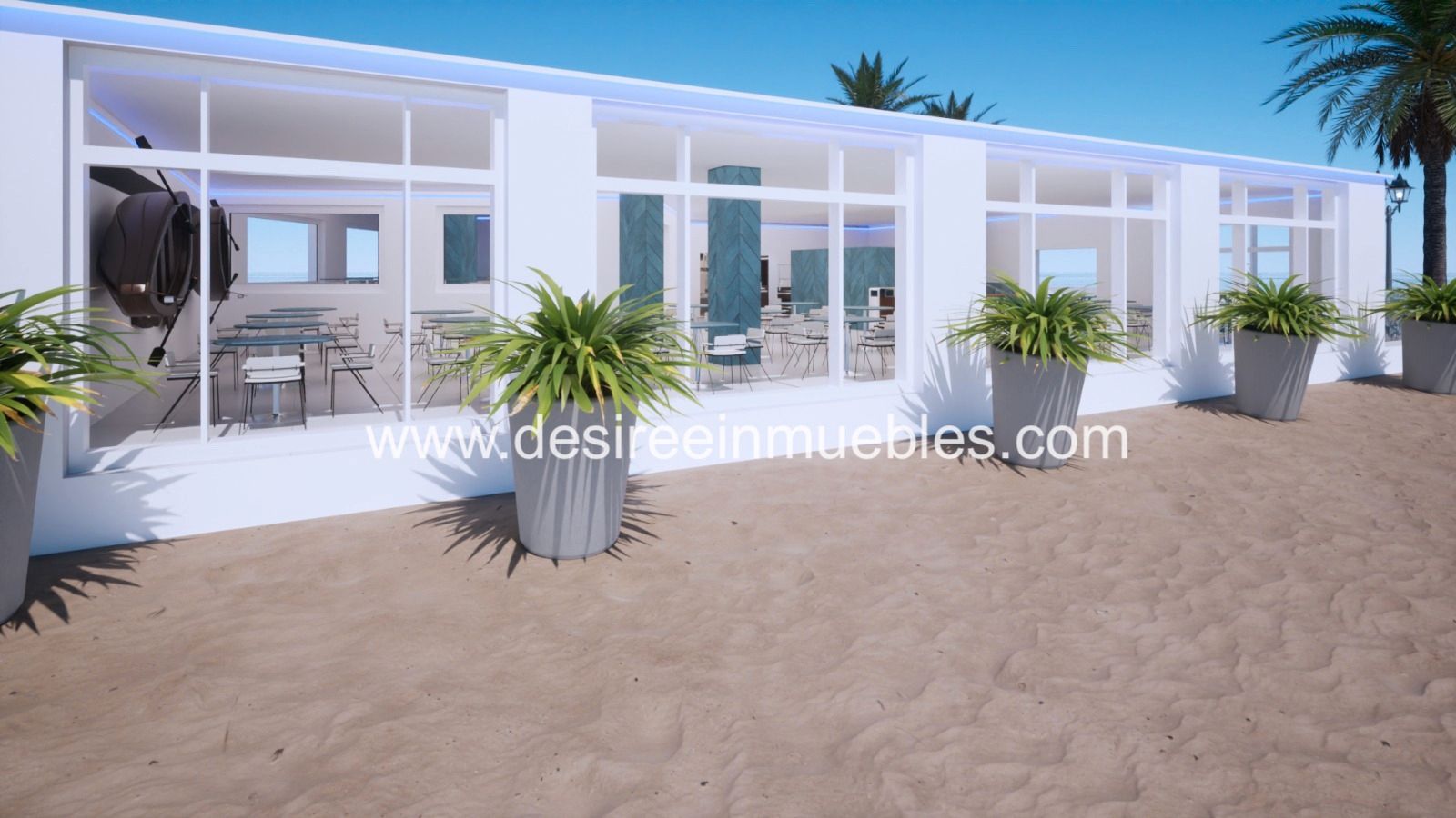 Terrace of Premises to rent in  Valencia Capital  with Air Conditioner, Heating and Terrace