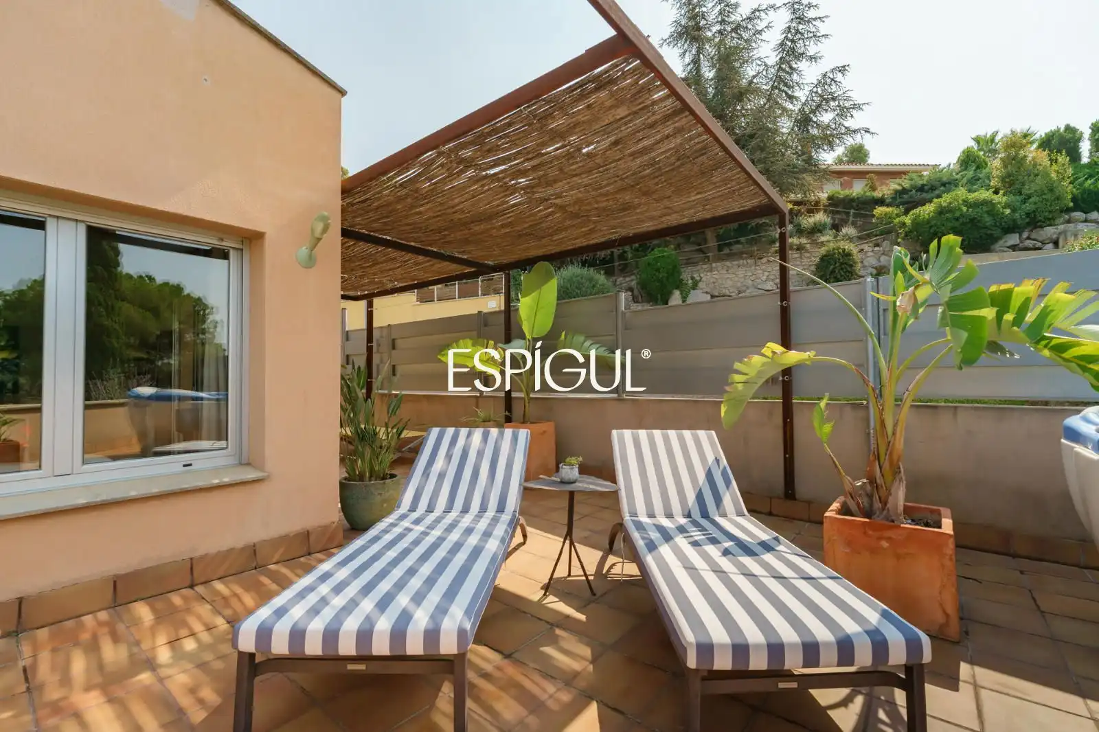 Terraza de Casa o chalet en venta en Molins de Rei con Aire acondicionado, Calefacción y Jardín privado