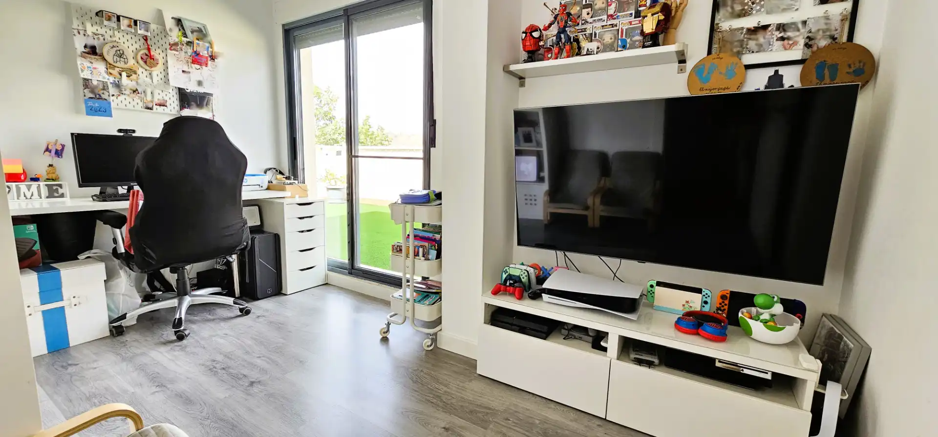 Sala de estar de Ático en venta en Totana con Aire acondicionado, Parquet y Terraza