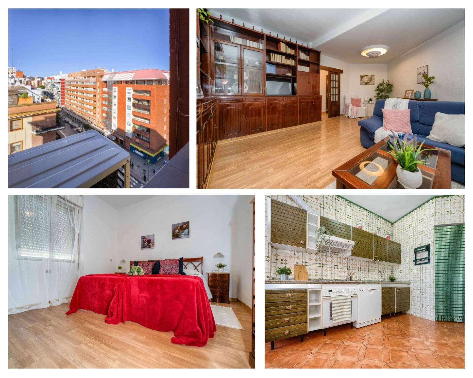 Exterior view of Flat for sale in  Sevilla Capital