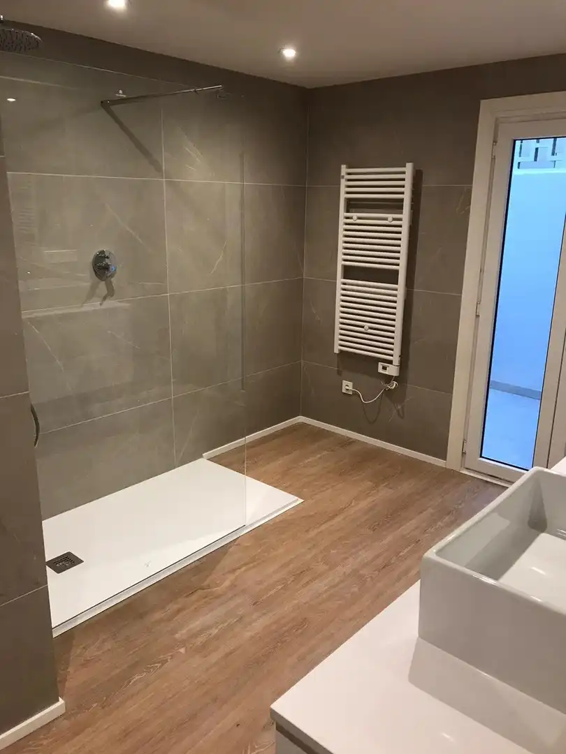 Badezimmer von Wohnung zur Miete in Santa Margalida mit Klimaanlage, Heizung und Parkett
