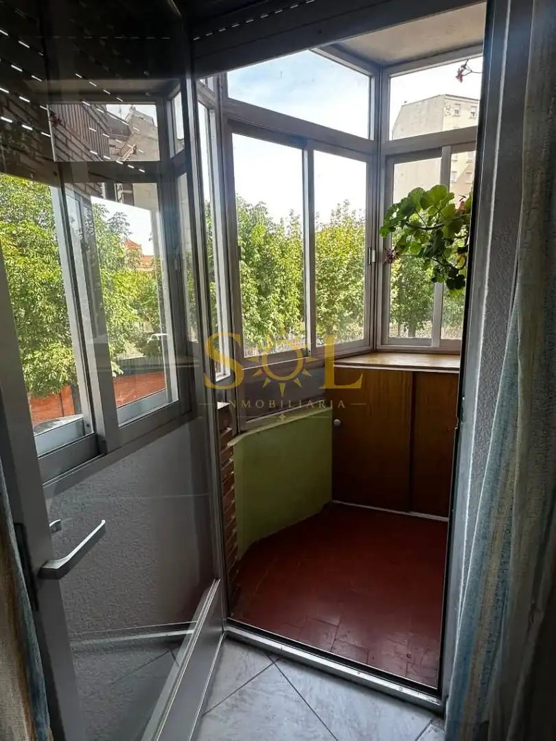 Terrasse von Wohnung zum Verkauf in León Capital  mit Parkett, Terrasse und Möbliert