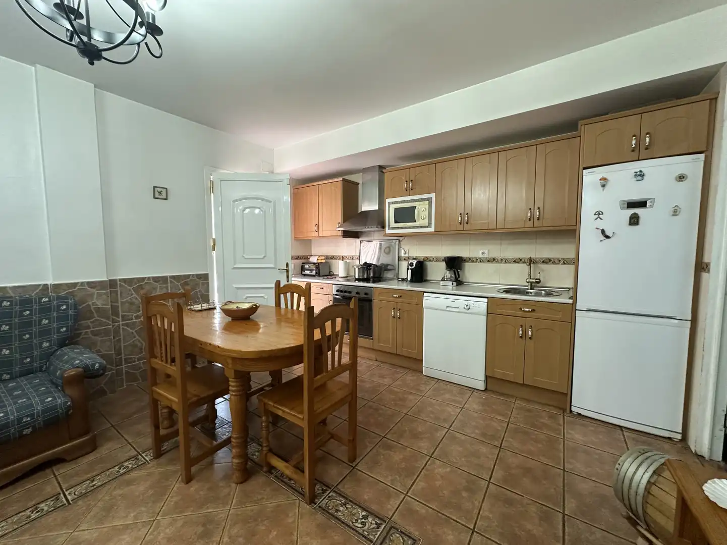 Cocina de Casa o chalet en venta en Almonacid de la Sierra con Aire acondicionado, Calefacción y Terraza