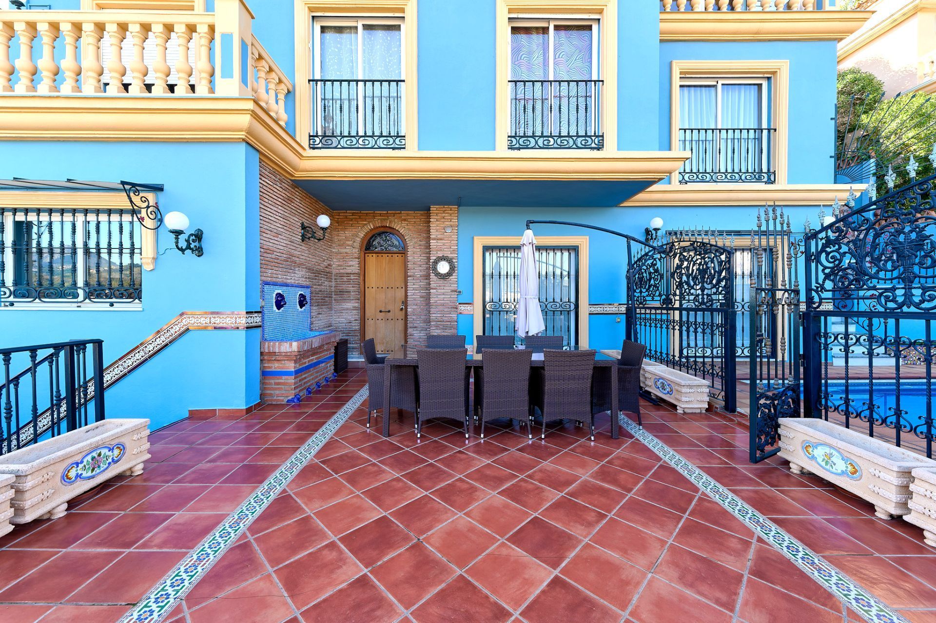 Terrace of House or chalet for sale in Málaga Capital  with Air Conditioner, Heating and Private garden