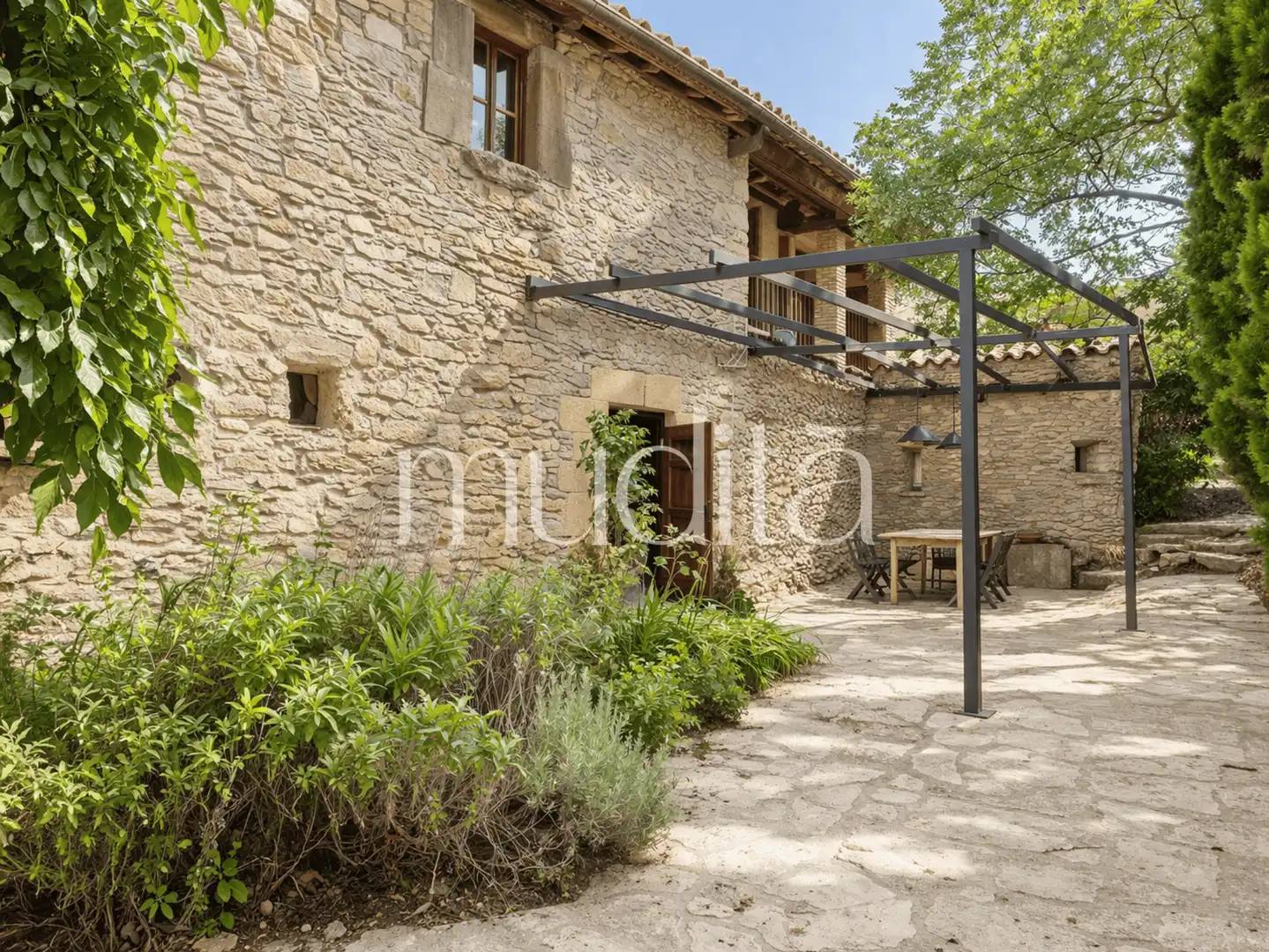 Vista exterior de Finca rústica en venda en Tavertet amb Calefacció, Jardí privat i Terrassa