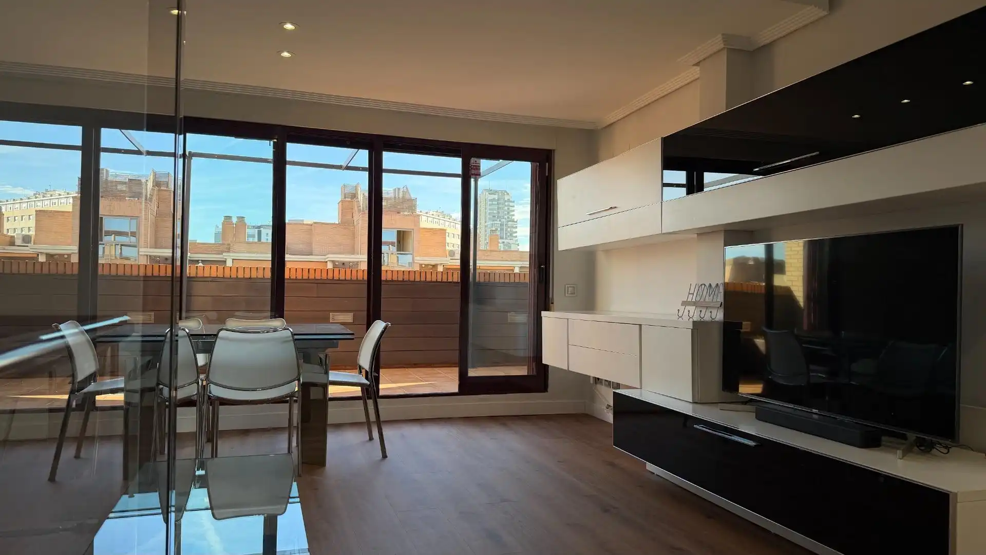 Sala de estar de Ático en venta en Campanar