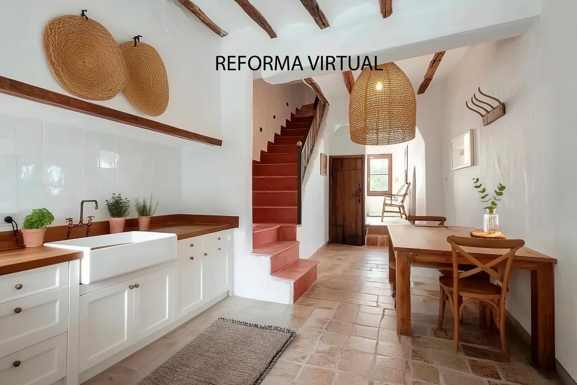 Kitchen of House or chalet for sale in Vall de Almonacid  with Terrace, Storage room and Balcony