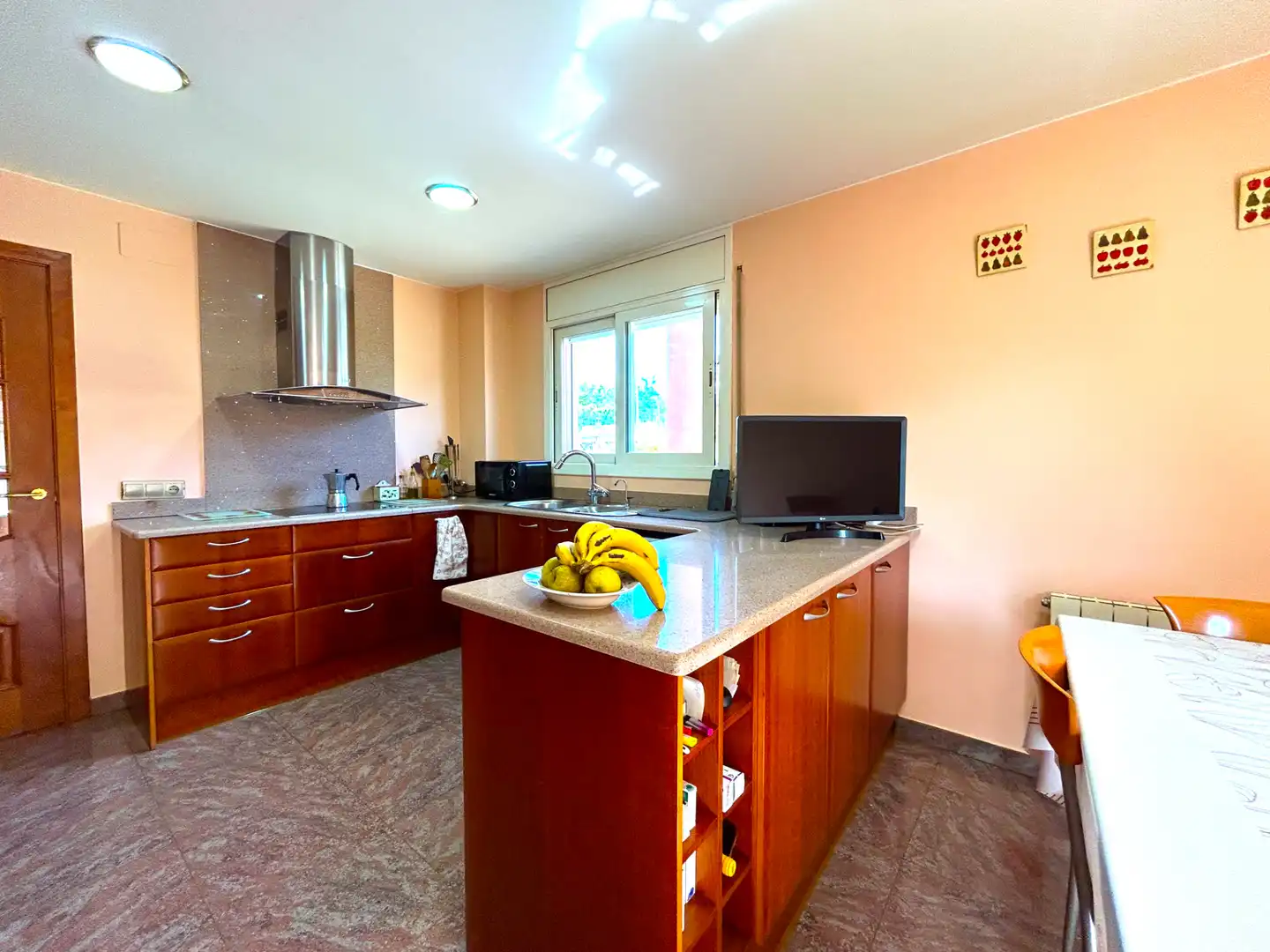 Cocina de Casa o chalet en venta en Santa Coloma de Farners con Calefacción, Jardín privado y Terraza