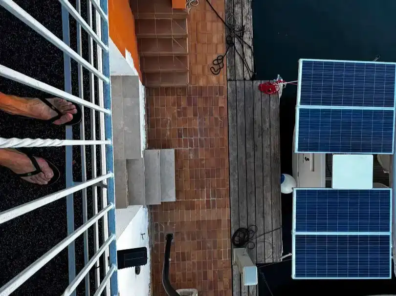 Terrassa de Casa adosada en venda en Empuriabrava amb Aire condicionat i Balcó