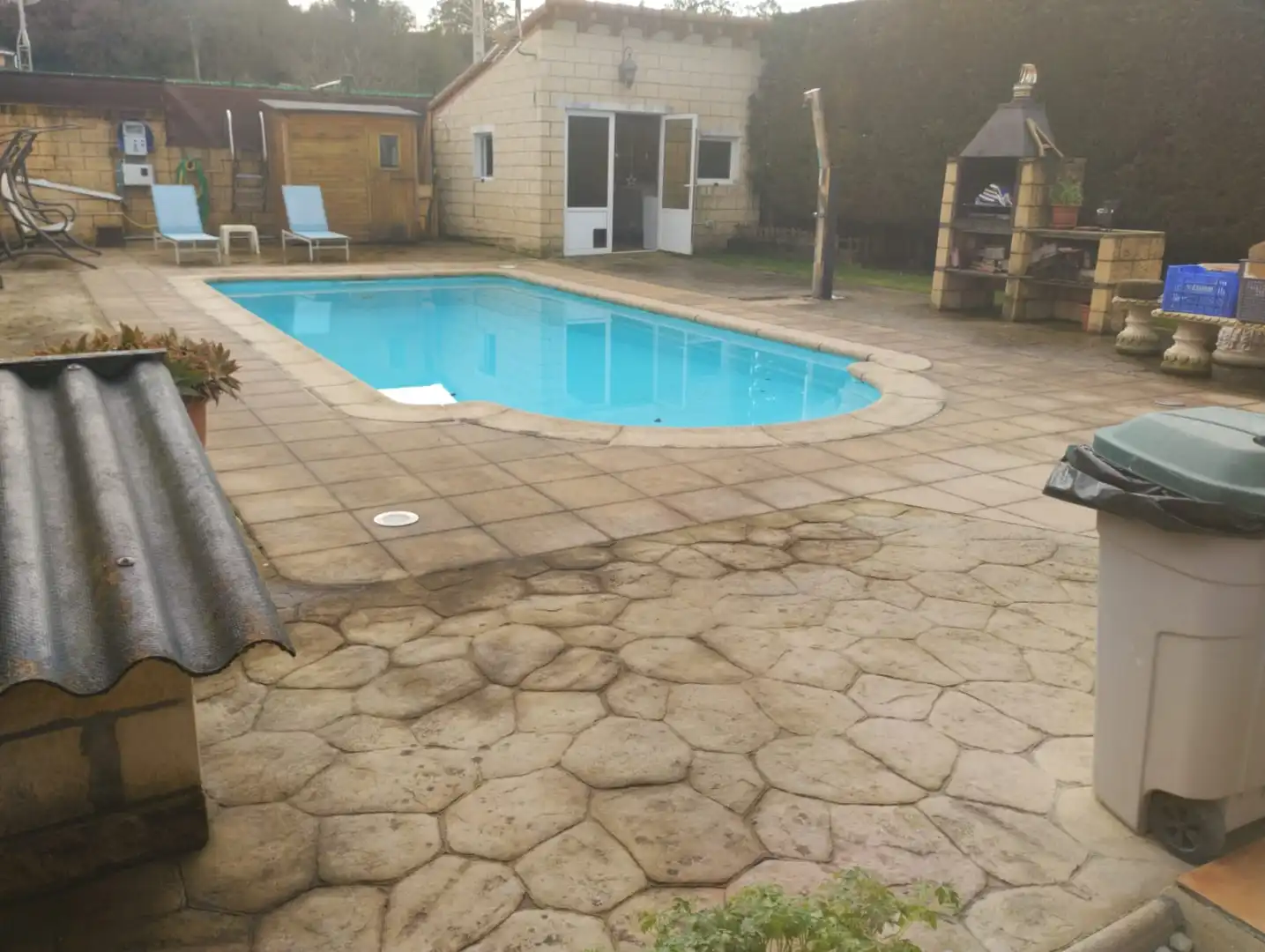 Piscina de Casa o xalet en venda en Voto amb Calefacció, Jardí privat i Terrassa
