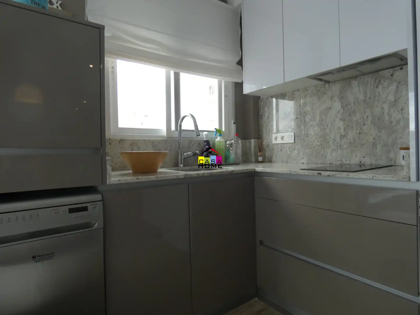 Cocina de Apartamento en venta en Benicasim / Benicàssim con Aire acondicionado, Amueblado y Piscina comunitaria