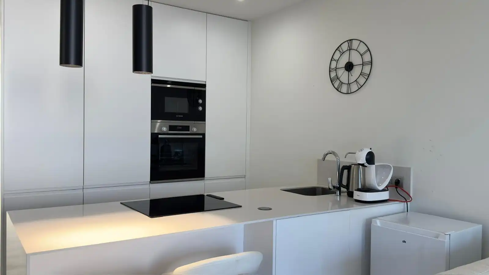 Cocina de Casa o chalet de alquiler en Finestrat con Aire acondicionado, Calefacción y Jardín privado