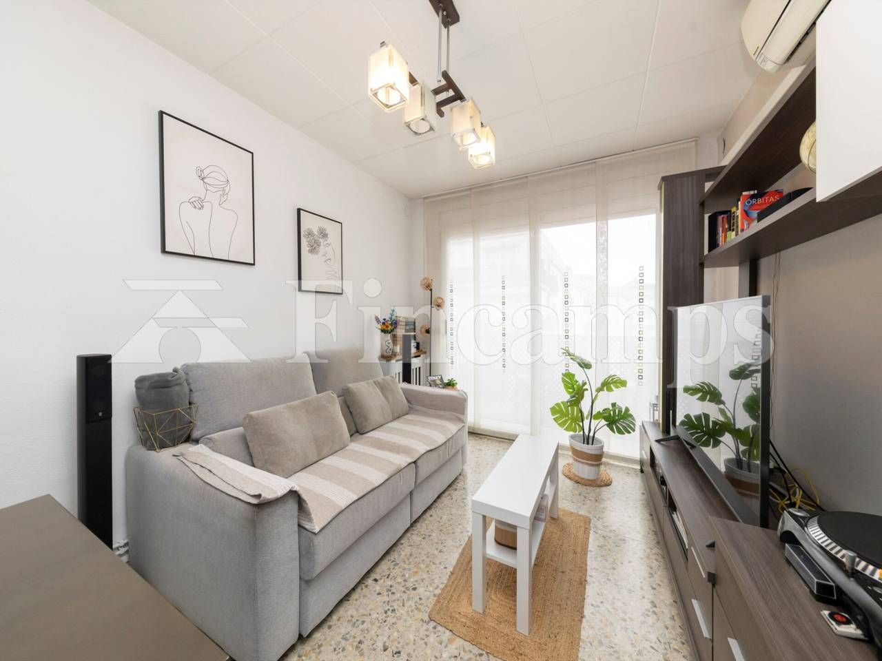 Sala de estar de Piso en venta en Sabadell con Trastero y Balcón