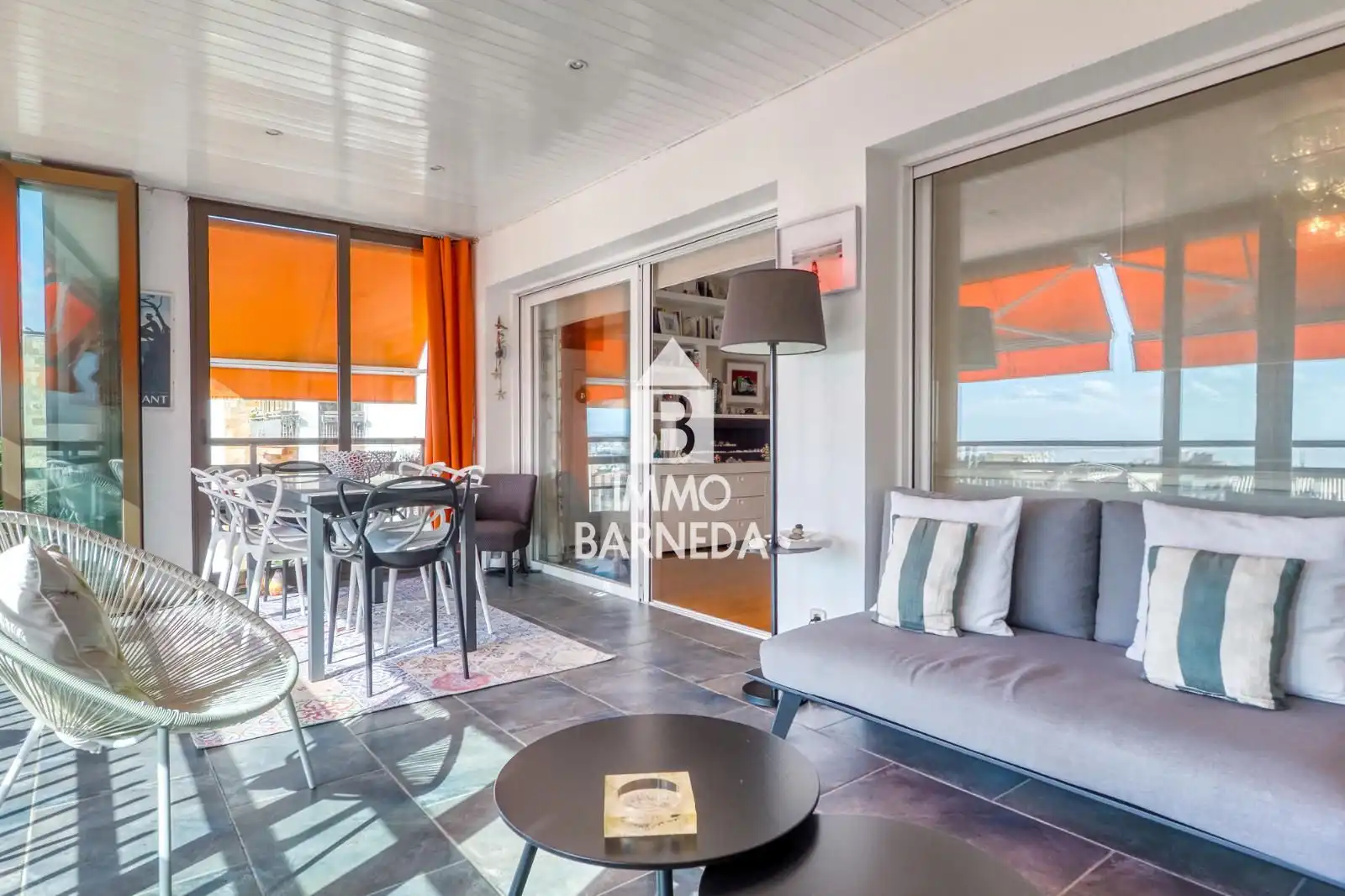 Terrasse von Wohnung zum Verkauf in Roses mit Heizung, Terrasse und Schwimmbad