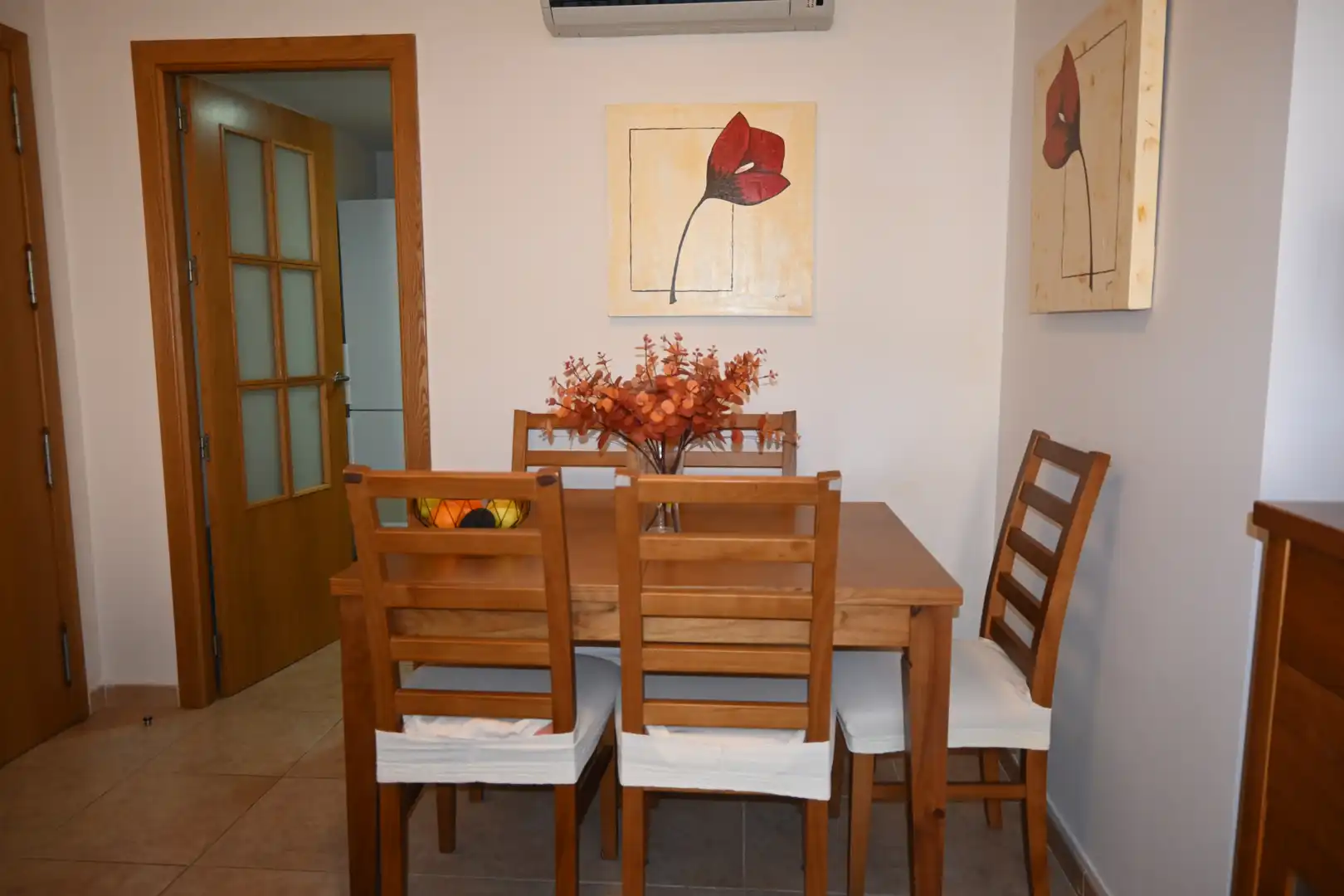 Esszimmer von Wohnungen zum Verkauf in La Manga del Mar Menor mit Klimaanlage, Heizung und Terrasse