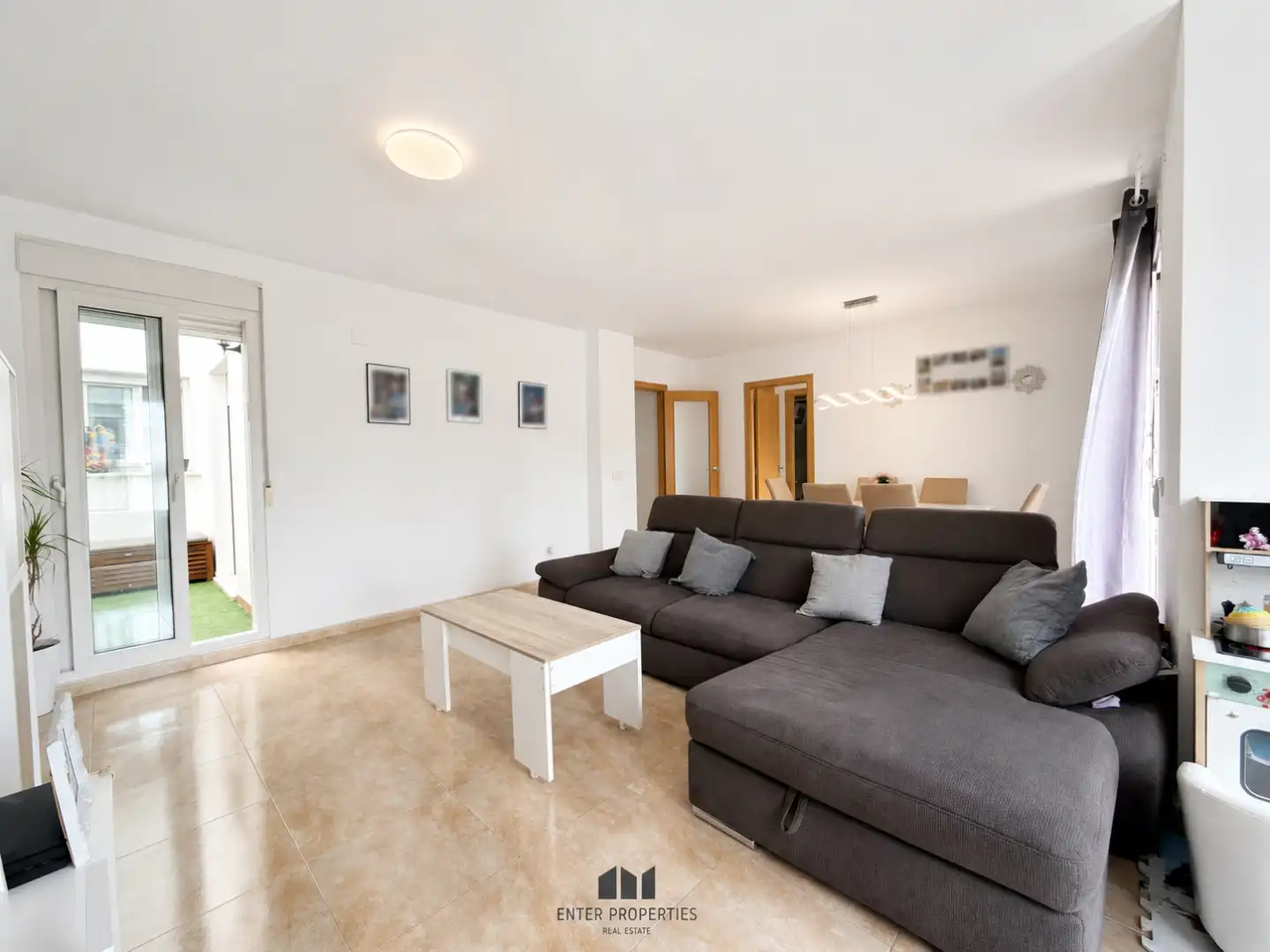 Living room of Flat for sale in Teulada  with Air Conditioner, Terrace and Balcony