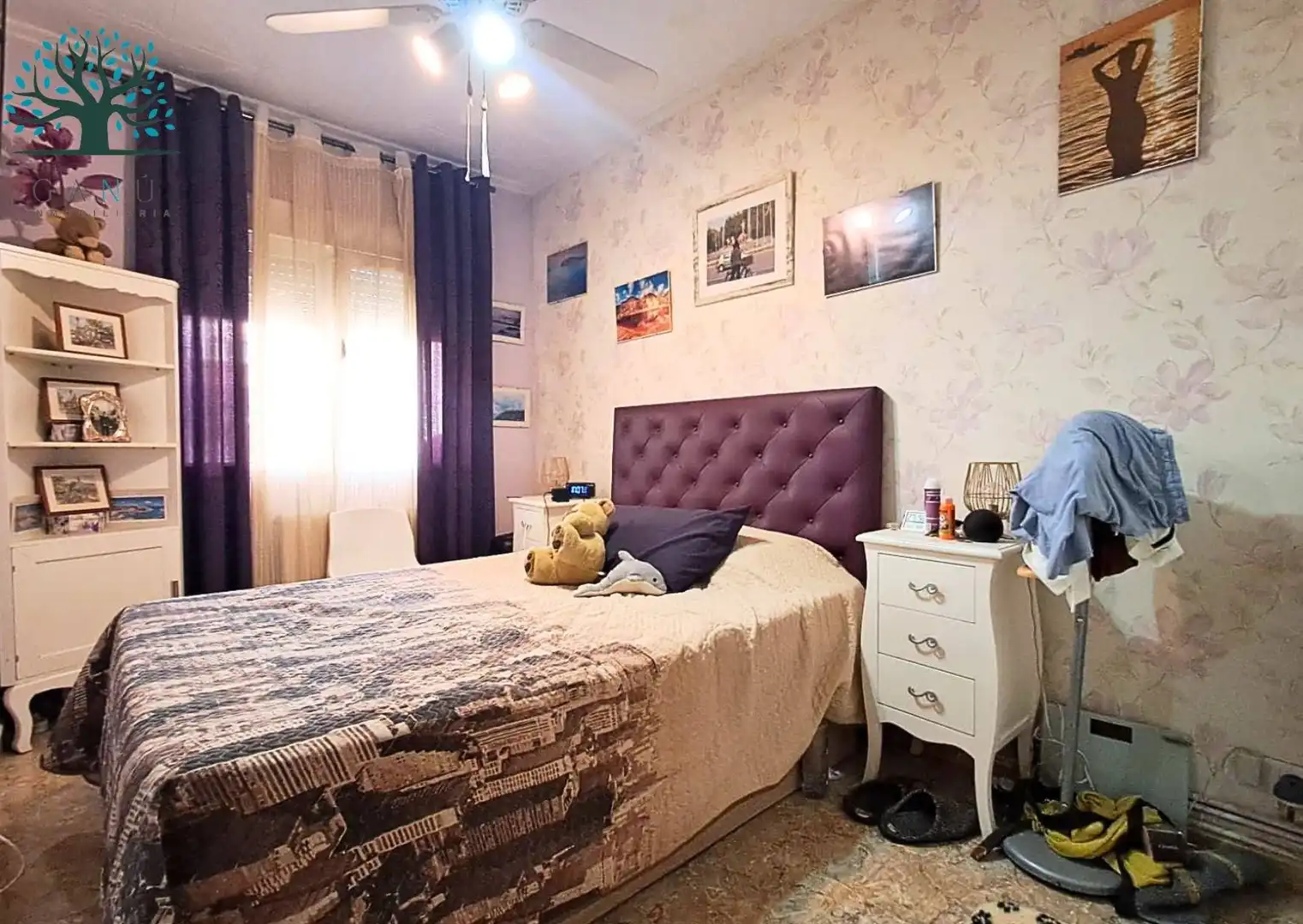 Schlafzimmer von Erdgeschoss zum Verkauf in Mazarrón mit Klimaanlage, Privatgarten und Terrasse